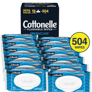 Cottonelle Flushable Wipes Cleaning Toilet Sheets Pack
