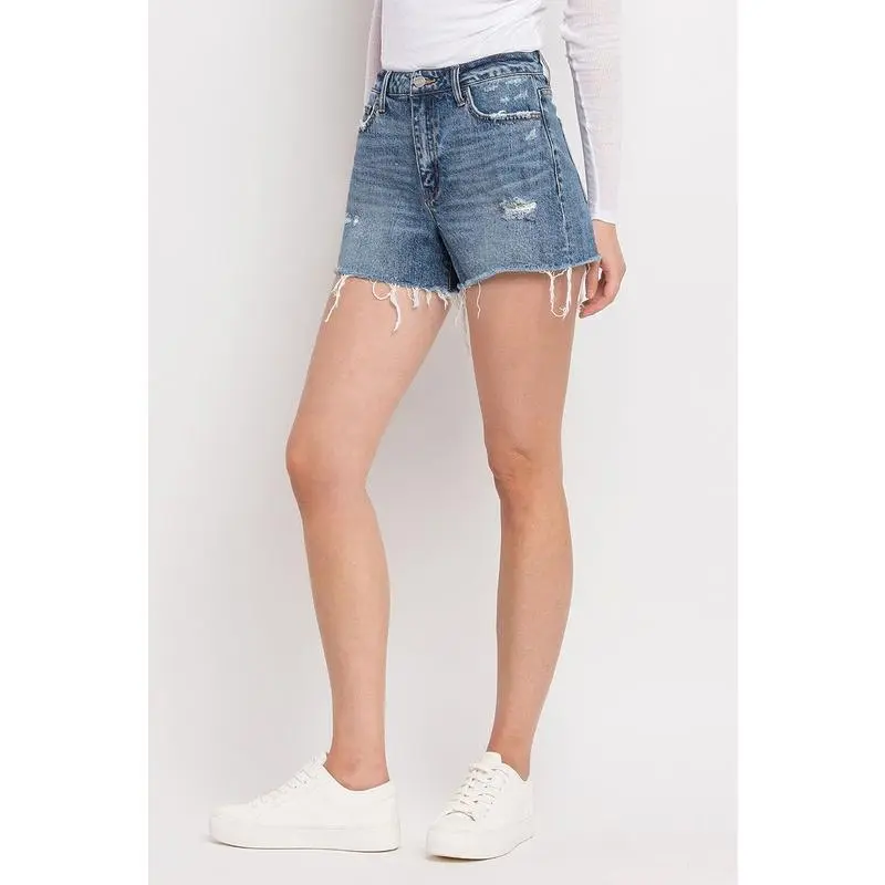 VERVET by Flying Monkey Super High Rise Shorts