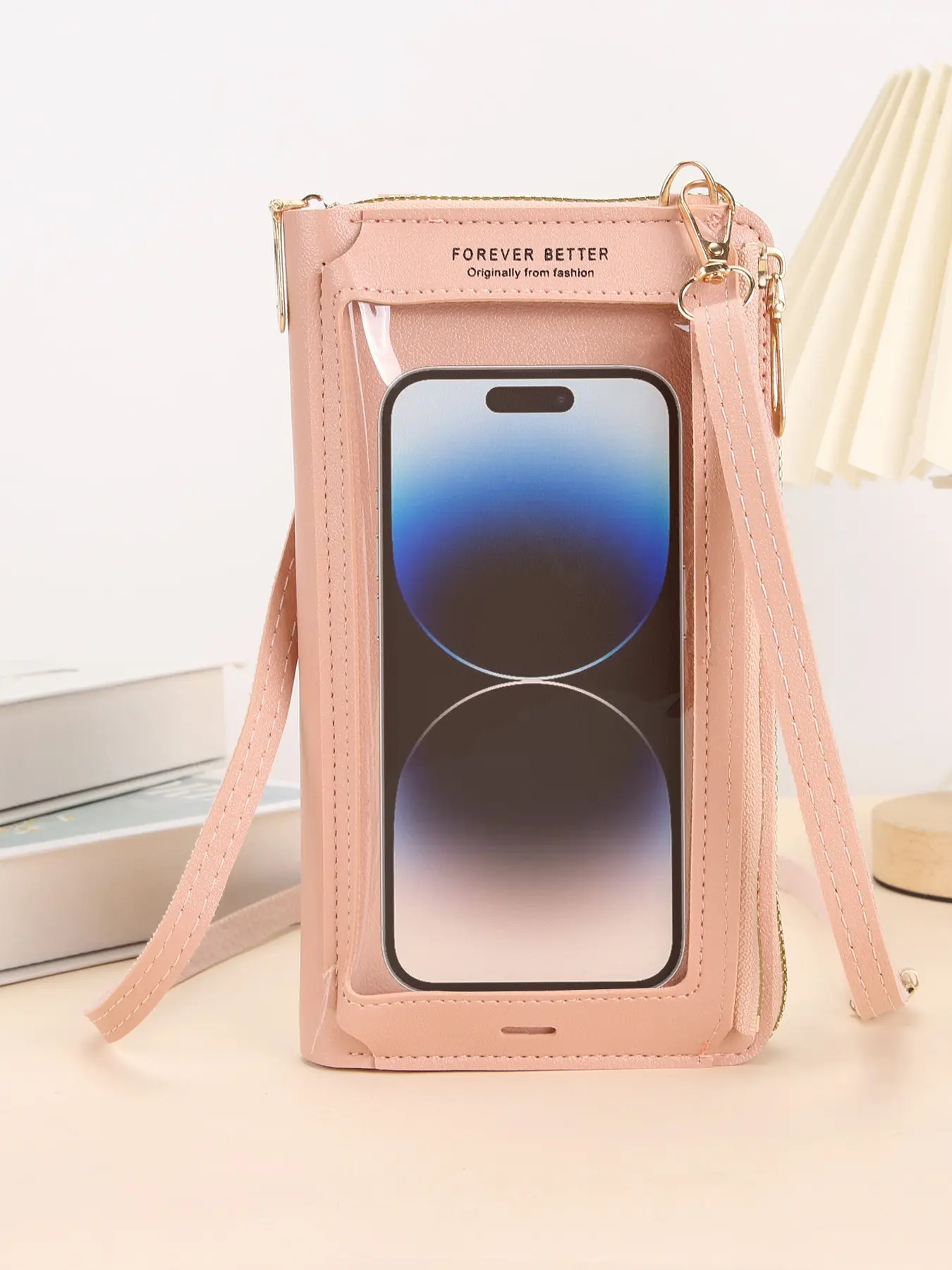 New Touchscreen Phone Bag for Women, Anti-Theft Multifunctional Shoulder Transparent Mini Crossbody Strap Wallet Pouch Phone Sling Phone Pocket, Phone Accessories