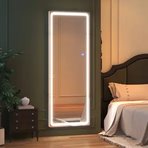 Oakleaf Modern & Contemporary Lighted Full Length Mirror Wall Durable Decor