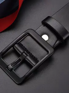 Essential Leather Belt for Men, Versatile Work & Date Belt, Casual Business Belt, Modern Buckle Belts, Must-Have Wardrobe Accessory, Perfect for Any Occasion