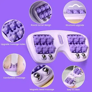 Foot Massager Roller for Plantar Fasciitis Dual Acupressure Office Home Tool with Round Corner Design Upgrade Massage Nodes for Comfortable Body Care Magnetic Bead Massage Single Item