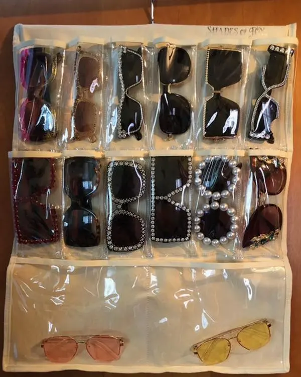 Grab N Go Canvas Stylish Eyeglasses Organizer