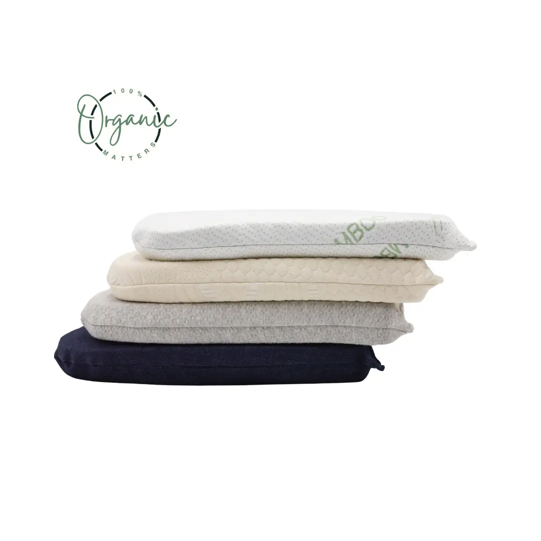 100% Organic Latex Chair Seat Cushion with Cover - [GOLS CERTIFIED]
