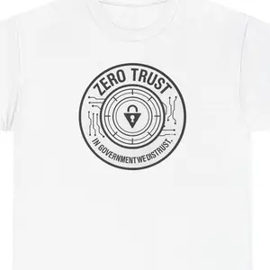 ZERO TRUST INITIATIVE Shirt – Cybersecurity Circular Emblem Tee for Truth Seekers & Digital Dissidents