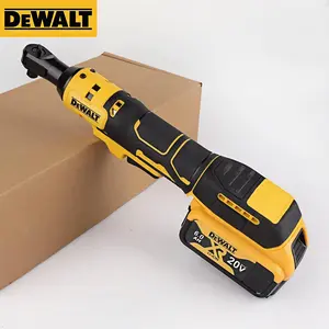 DEWALT DCF512 20V Brushless M18 Right Angle Ratchet Wrench – Compact Body Built-in LED Light, Ideal for Auto Service, Garage Upkeep & Construction Works