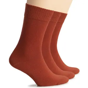 Warm Wool Women's Crew Socks, 3 Pairs