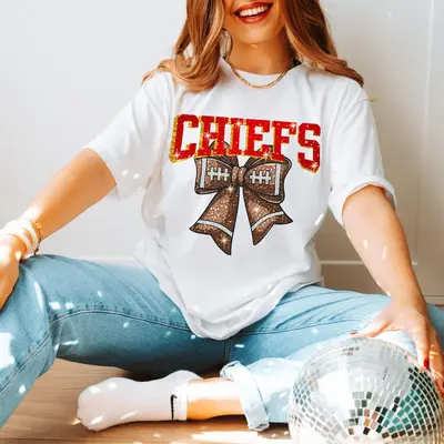 Kansas City Chiefs Glitter Shirt TikTok Shop