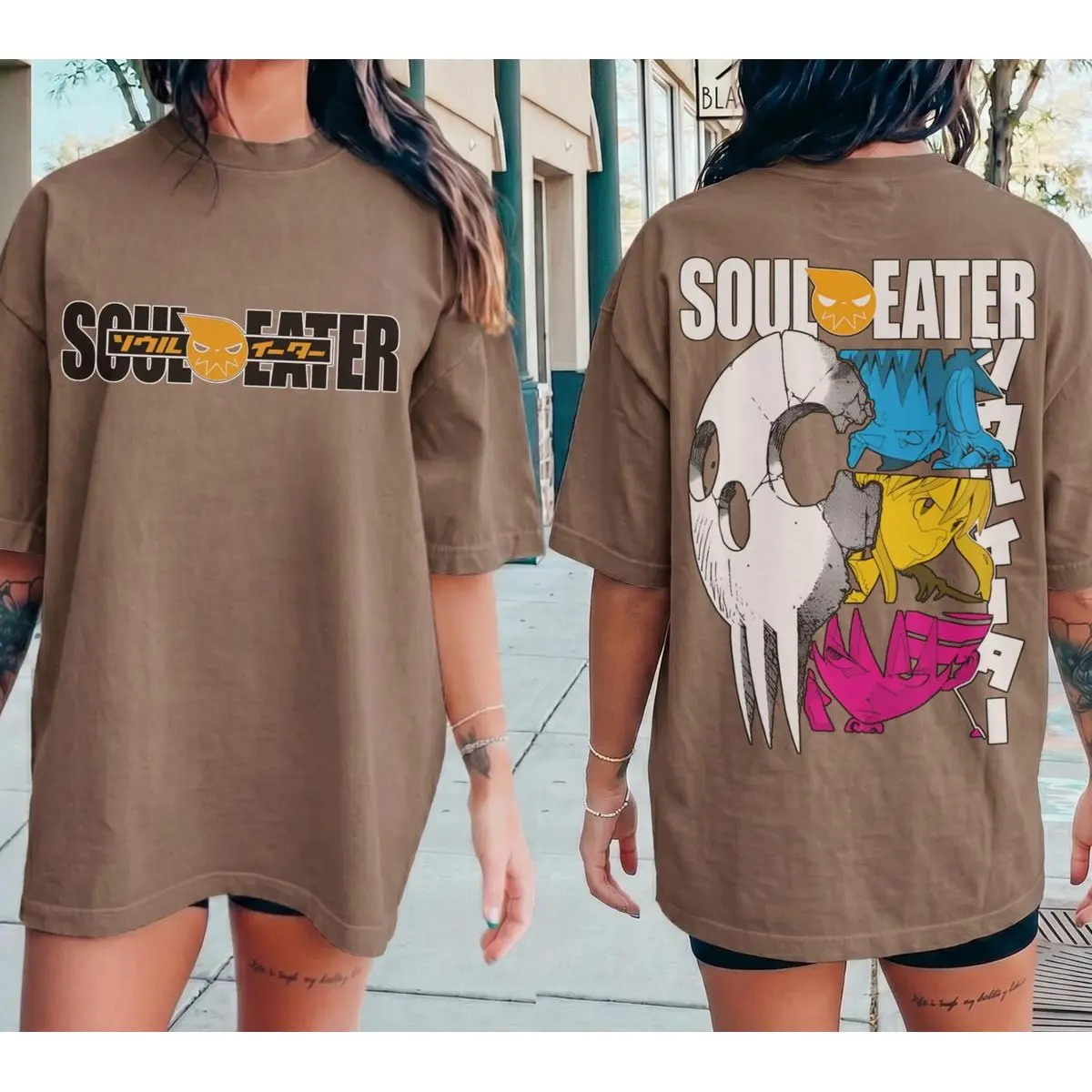 Comfort Colors Soul Eater Shirt, Manga Graphic Tee, Anime Lover Gift, Aesthetic Soul, Gothic Anime Top, Retro Otaku Tee, Anime Fanart, Cool Anime Shirt, Unisex Fitted Short Sleeve Tee, Classic Streetwear
