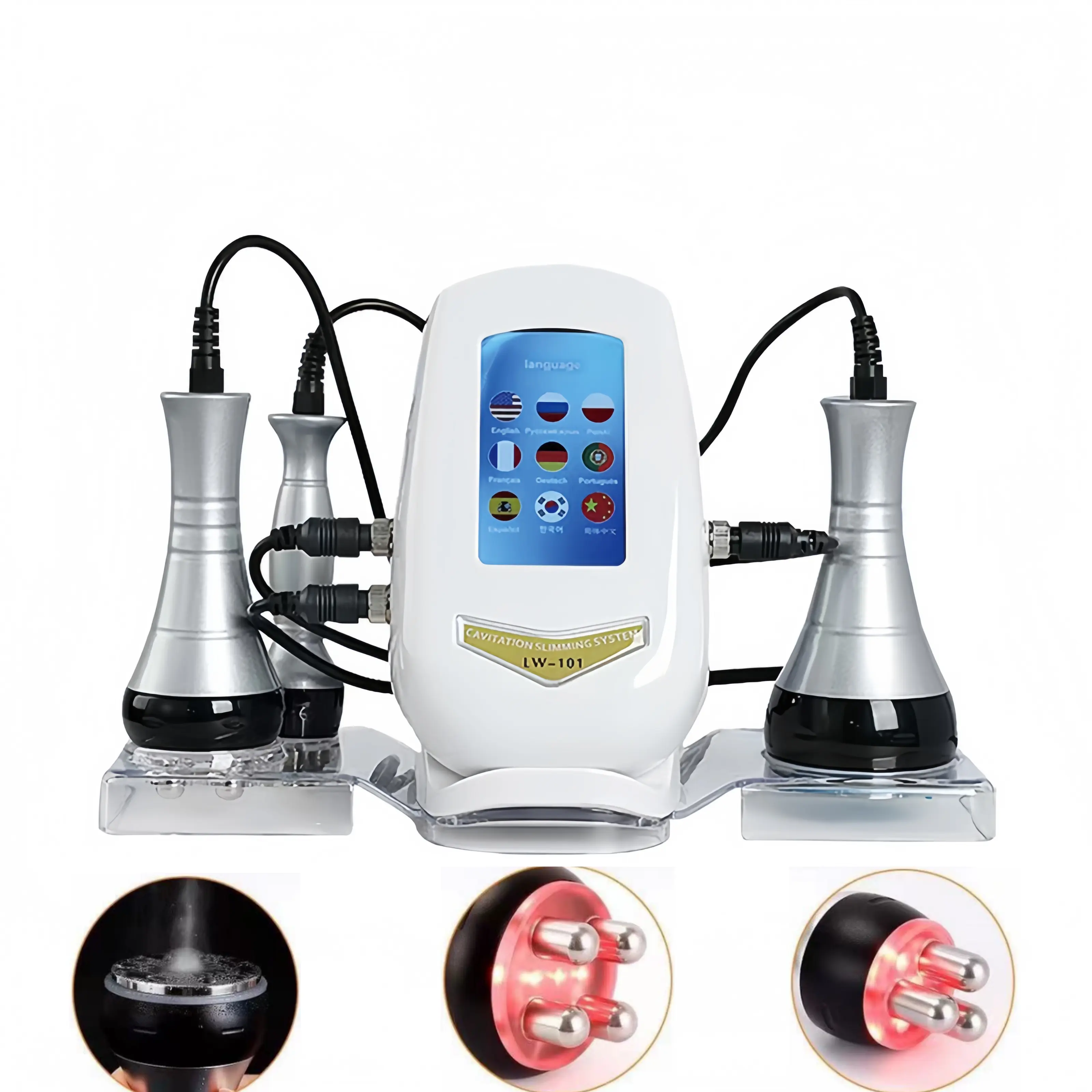 3-in-1 Skin-Friendly Facial & Body Care Device - Universal Neck & Skin Care Appliance for Home Use