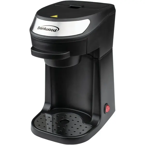Brentwood Appliances Single-Serve Coffee Maker with Mug, Black