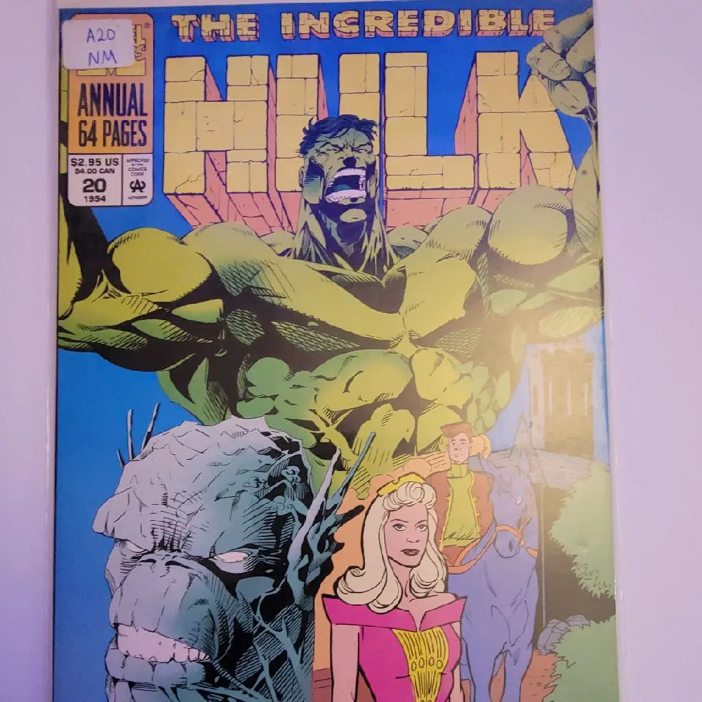 The Incredible Hulk Annual #20, Comic Book, Graphic Novel for Comic Book Enthusiasts
