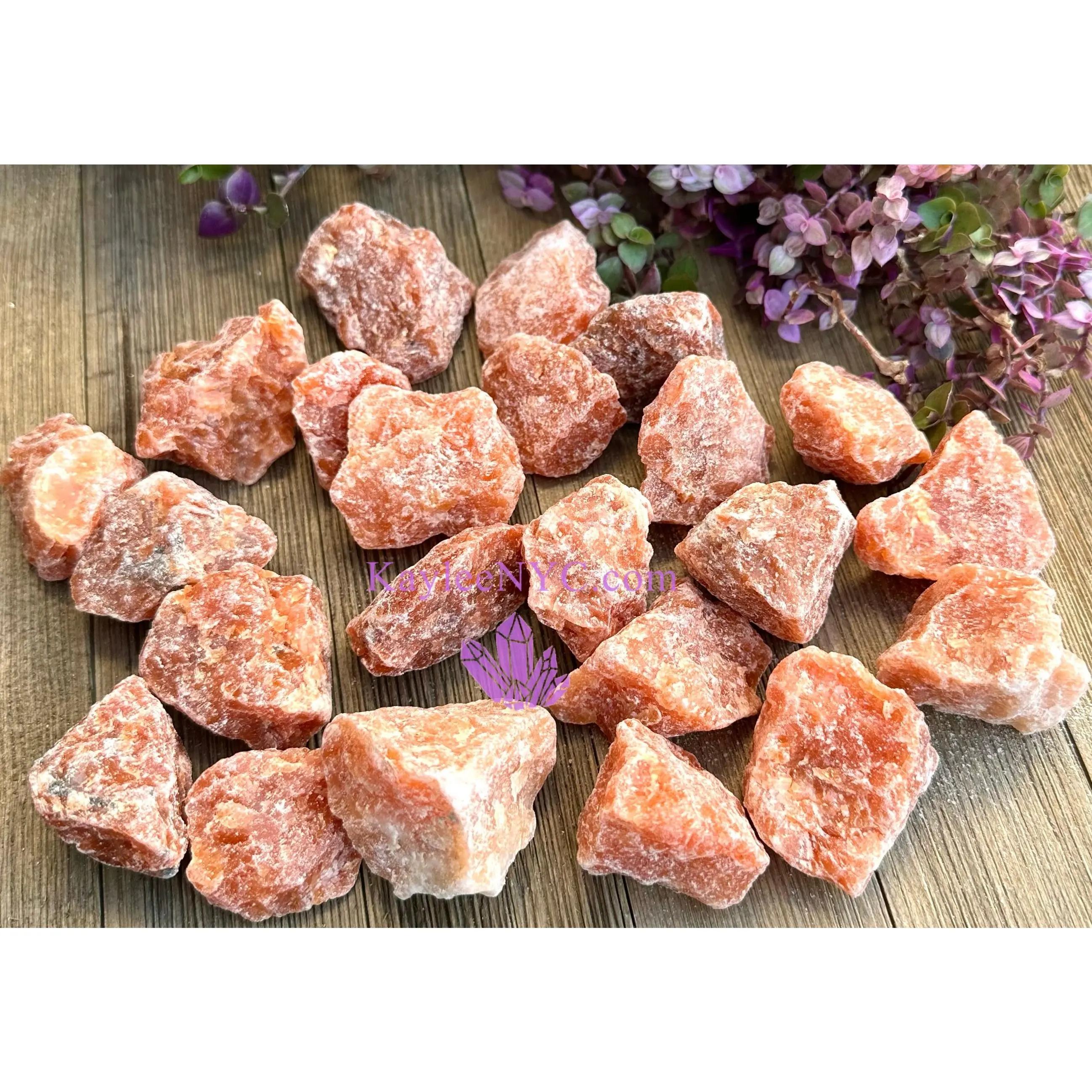 2 lb Natural Orchid Calcite Crystal Raw Nice Quality