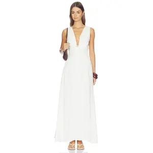 LSPACE Emmaline Maxi Dress in Cream