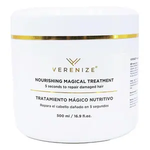 VERENIZE Nourishing Magical Treatment 5 Second Repair for Damaged Hair 500ml Softness & Natural Shine Haircare Restoration Conditioner