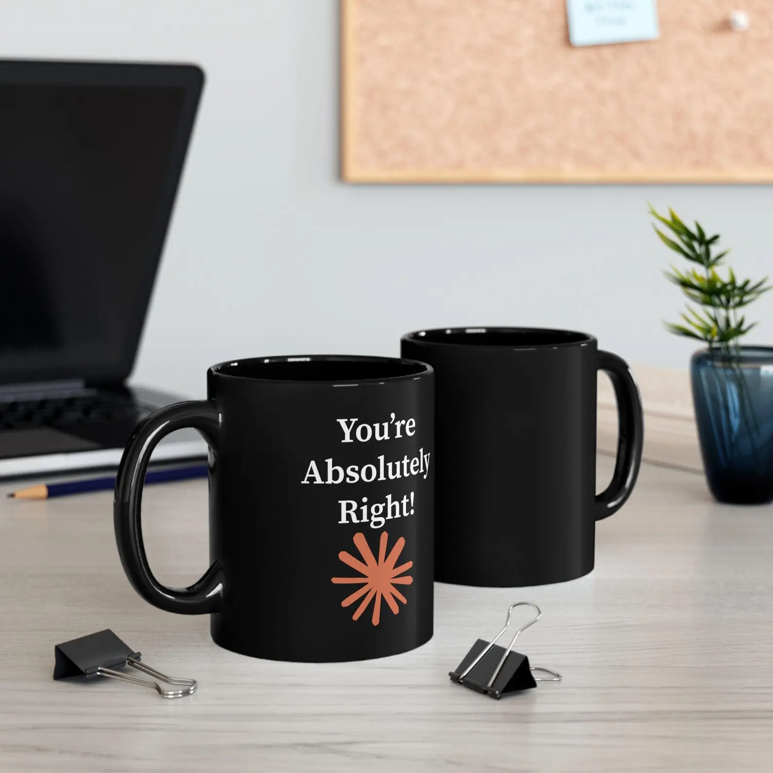 You Are Absolutely Right Mug, Claude AI inspired mug, Gift for developers, Claude AI gift, Gift for coders and tech enthusiasts