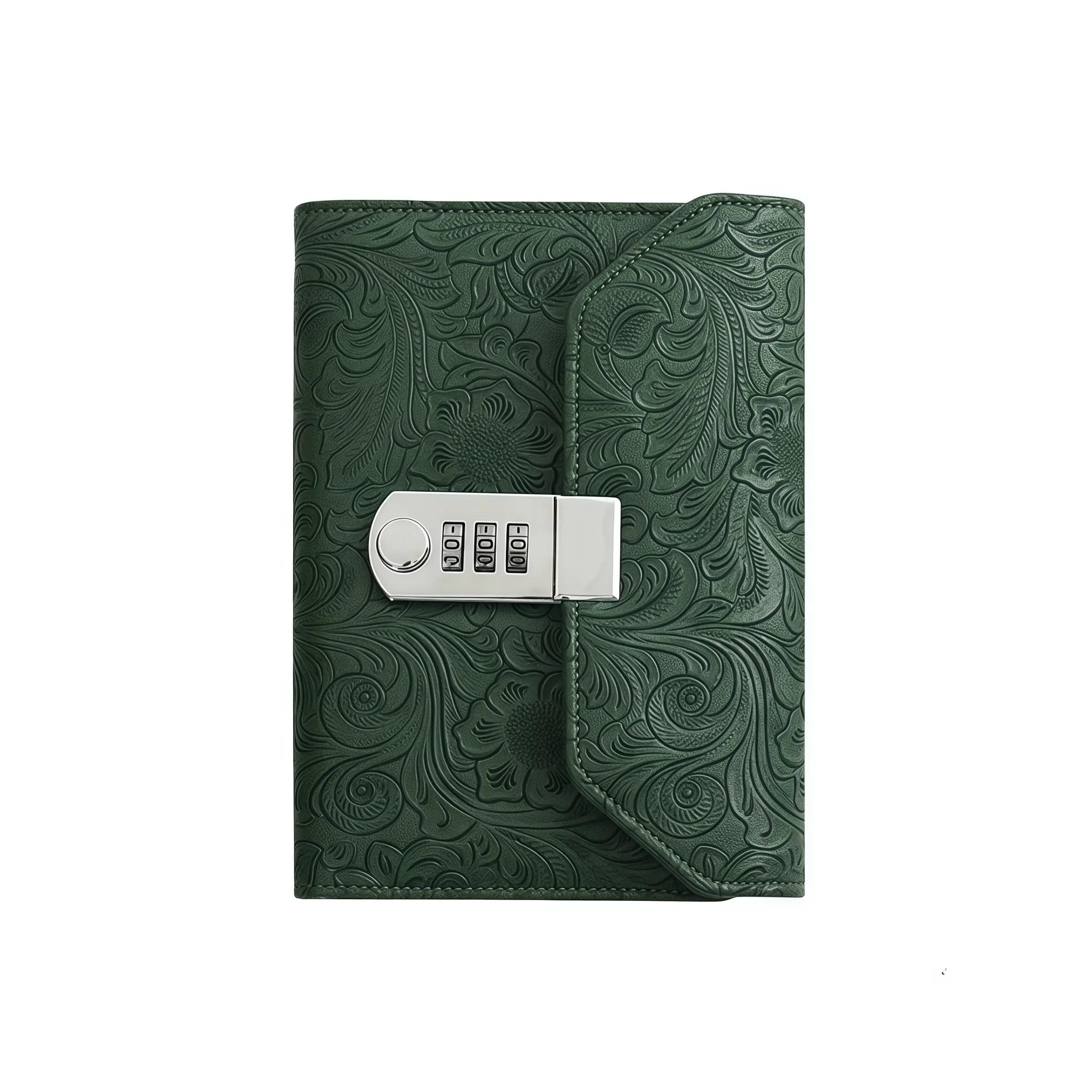 Password Lock Money Saving Book, Vintage Relief Embossed Cover, High Definition Transparent Pouch, 50 Sheets for 100 Notes, Portable Financial Organizer, Savings Tracker Organizer, Bill Organizer Planner