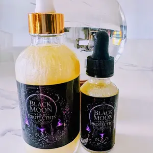 Black moon veil of protection oil