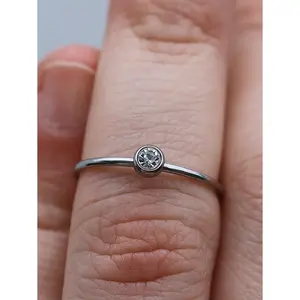 April Birthstone Ring