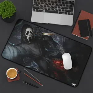 [Sale up to 50%] [Free Ship] Dead By Daylight Mouse Pad - Ghost Face Mouse Pad, Scary Gaming Mouse Pad, Halloween Decor, Gaming Gift, Horror Fan Gift, Ghost Face