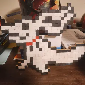 zero wooden blocks pixel art