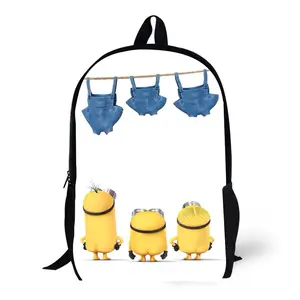 Minions All Over Print Casual Backpack  Stuart Laptop  Bob Backpack Travel Hiking Lightweight Rucksack Daily Essentials Camping Daypack Gifts Perfect for Festivals Parties Birthdays