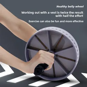 Noiseless Ab Roller - Single & Double Wheel Options |     Home Fitness Essential