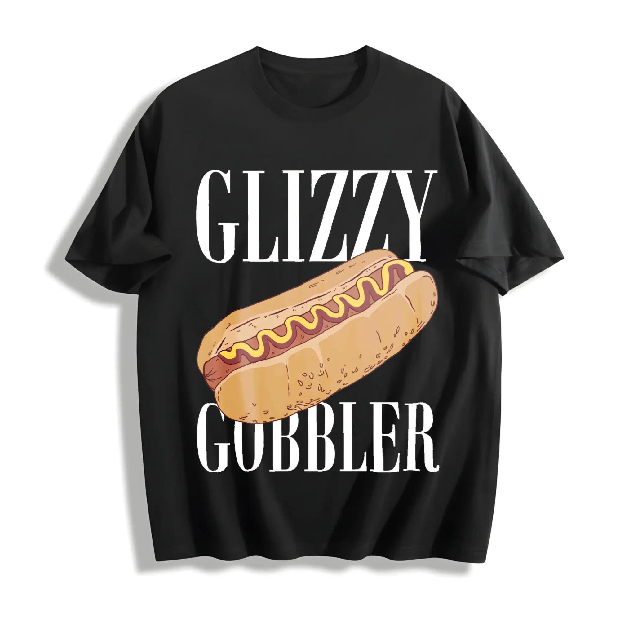 Glizzy Gobbler Hot Dog Tshirt, GLizzy Shirt, Funny Meme Shirt Fit Top