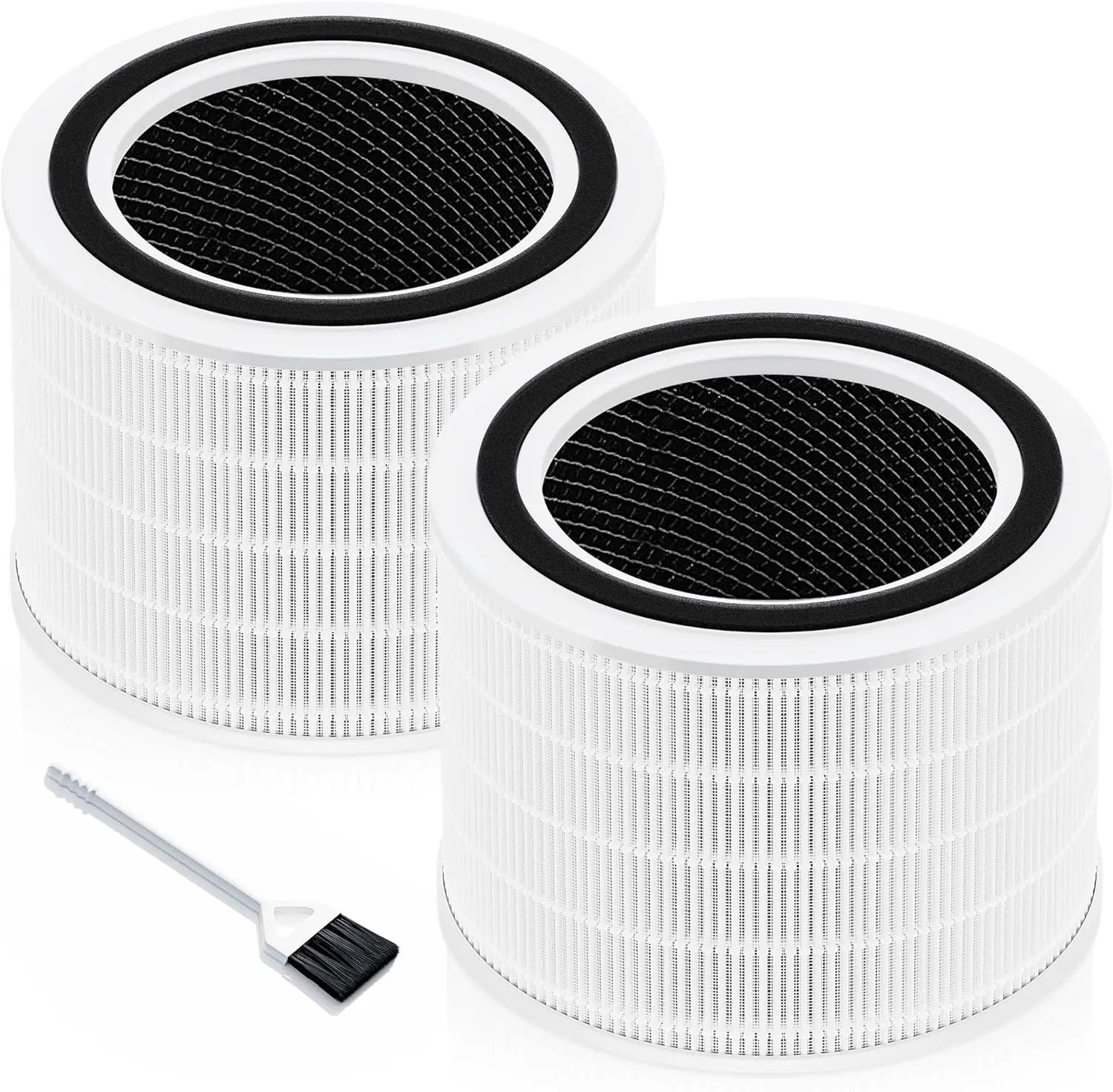 Core 200S Replacement Filter for Smart WiFi Air Purifier – 3-in-1 H13 True HEPA & Activated Carbon | 2 Pack