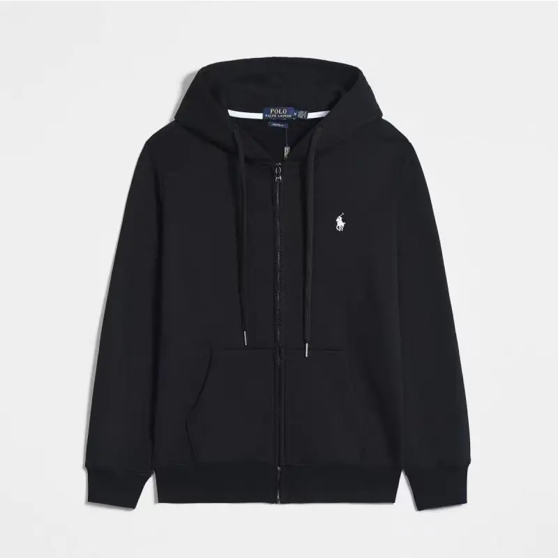 Zipper black white label