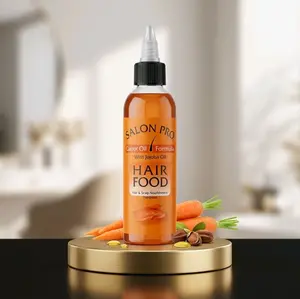Salon Pro Hair Food Carrot Oil Formula With Jojoba Oil 4 Oz