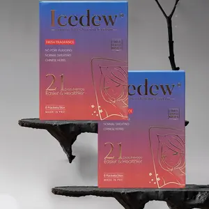 Icedew Shower Fresh Fresh Fragrance for Men - 21 Days Deodorant with No Pore Filming, Chinese Herbs, and Refreshing Scent