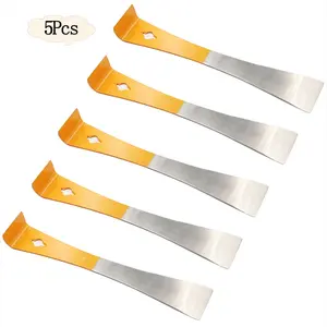 5Pcs Bee Hive Tool, Beekeeping Hive Supplies ,Stainless Steel Frame Lifter and Scraper Equipment for Beekeepers，beekeeping tools ,beekeeping equipment