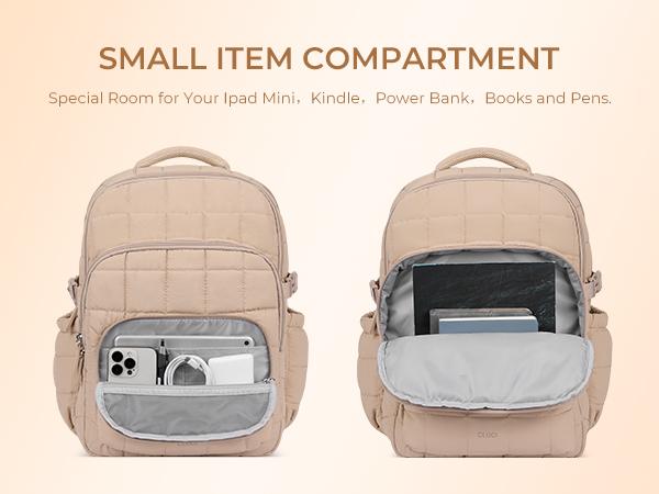 CLUCI HolidayHaul HolidayHaul New Collection School Backpack Puffer Backpack 17.3 Inch Laptop Backpack for Women, Anti Theft Travel Backpack, Puffer Quilted Work, Water Resistant College Bookbag, Carry on Bckpack CLUCI HolidayHaul HolidayHaul New Collection School Backpack Puffer Backpack 17.3 Inch Laptop Backpack for Women, Anti Theft Travel Backpack, Puffer Quilted Work, Water Resistant College Bookbag, Carry on Bckpack