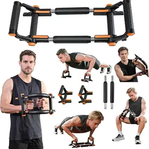 Twister Arm Trainer - 3-in-1 Adjustable Chest Workout Equipment,Portable Home Gym Chest & Arm Workout, Push Up Bars, 60-140lbs Resistance for Men Women