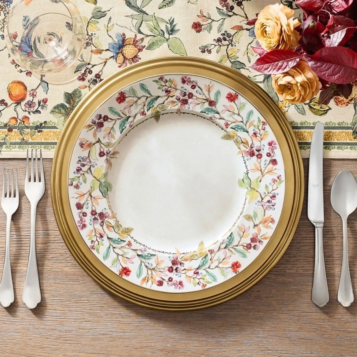 Wildwood Botanical Dinner Plates