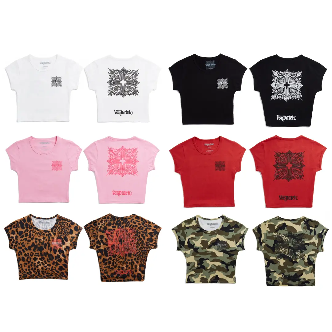 Von Dutch Classic Chopper Baby Tees – All Styles Von Dutch Classic Chopper Baby Tees – All Styles