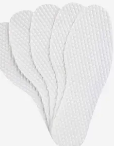 Disposable insoles for summer: sweat-wicking, breathable, and odor-resistant.