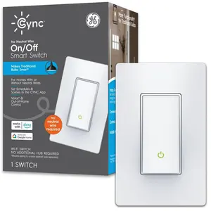GE Household Lighting Cync 3-Wire On/Off Switch Paddle