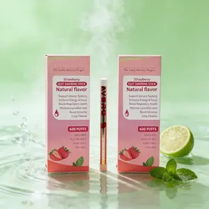 Twin-Cap Mint Inhaler Essential Oils Late-Night Study, Long Drives, Meetings Discreet & Reusable (Not a Vape), Compact Portable Space-Saving, Universal Fragrance for Home, Travel, Study and Office