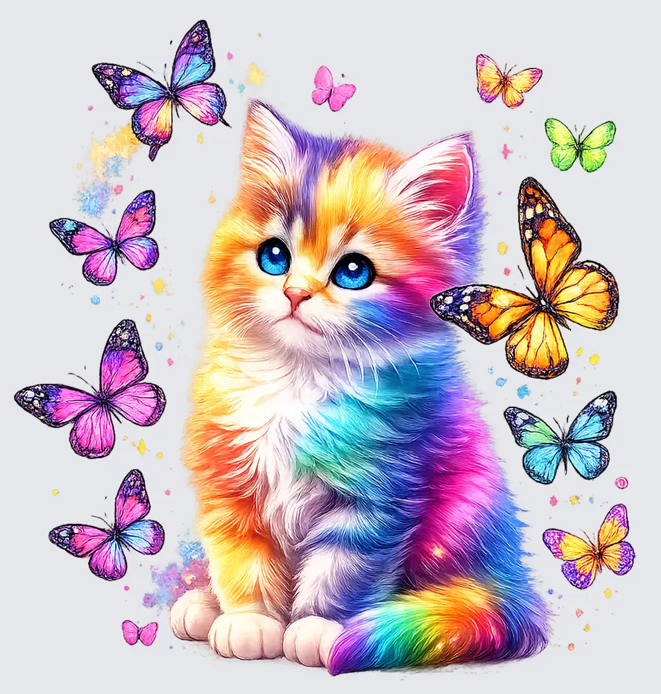 Rainbow Cat