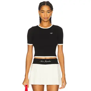 Nana Jacqueline Luna Top in Black & White
