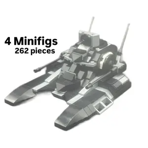 Shadow Fighter Tank 262pcs Custom Building Kit Compatible with 75342
