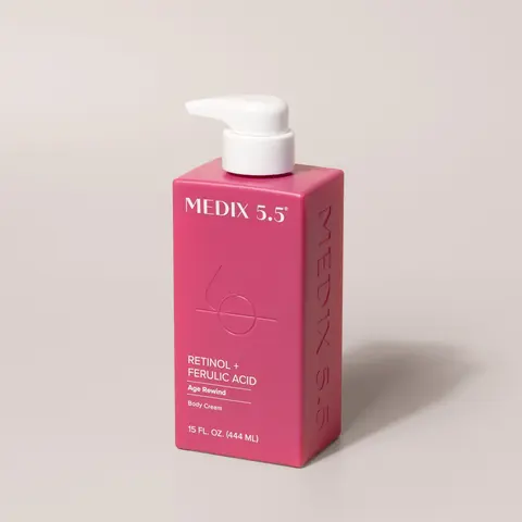 Medix 5.5 Retinol Body Cream for Crepey Skin – Firm, Tighten & Smooth Wrinkles | Anti-Aging Hydration