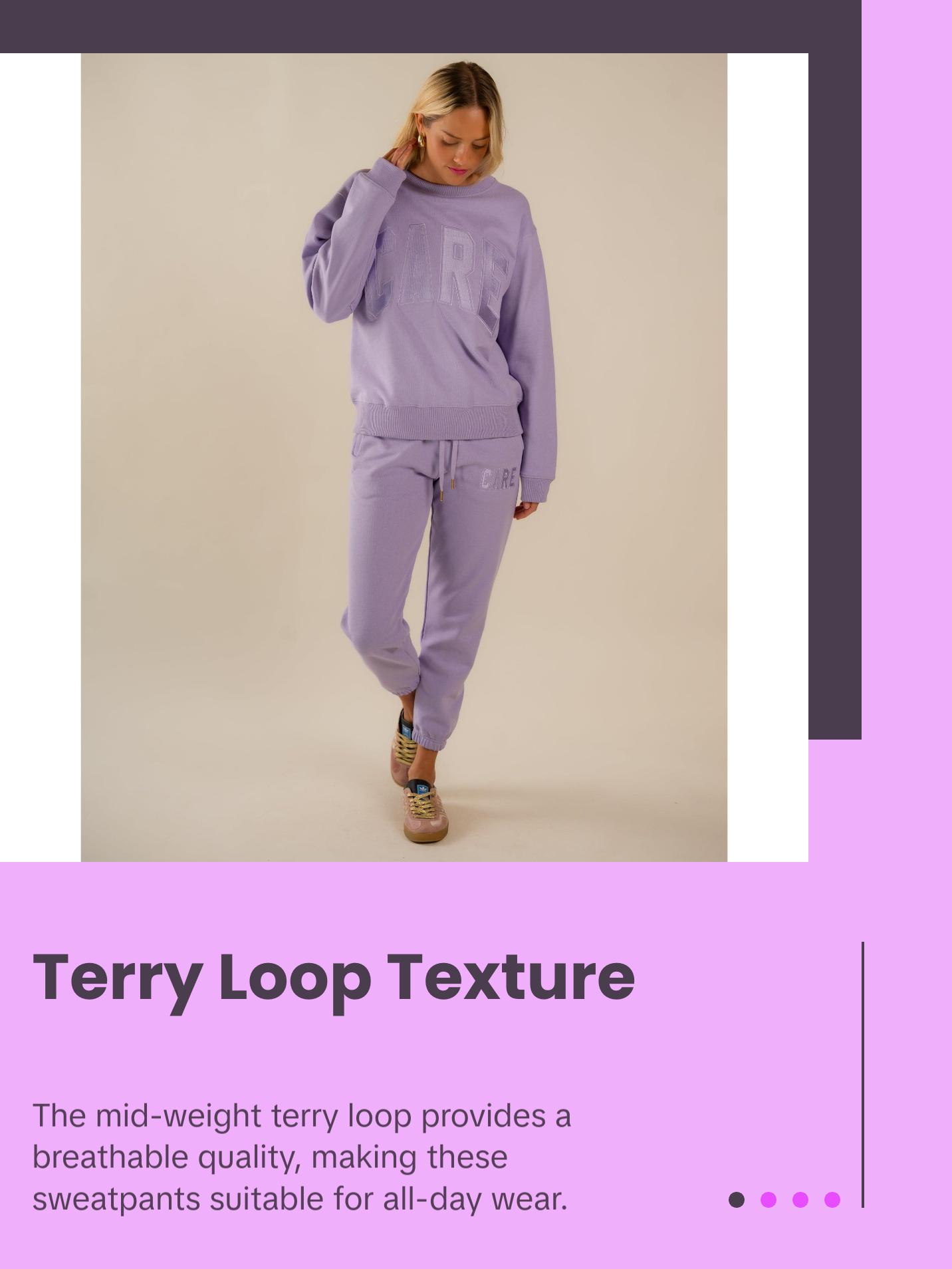 CARE Classic Sweatpants - Lilac