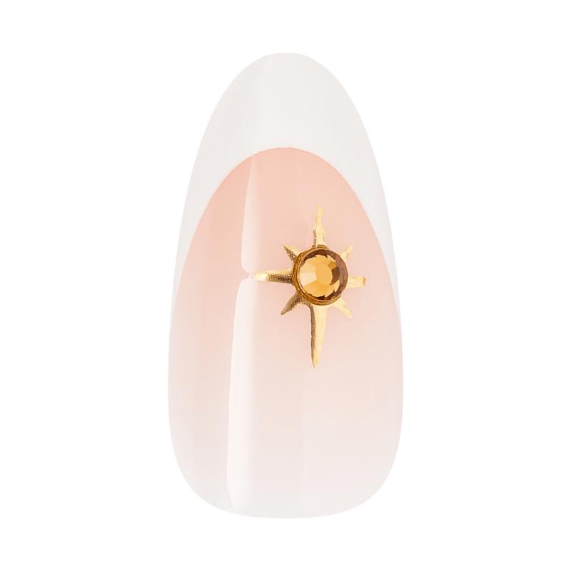 KISS GLAM 3D & Jewel Press On Glue Nails  – Zephyr