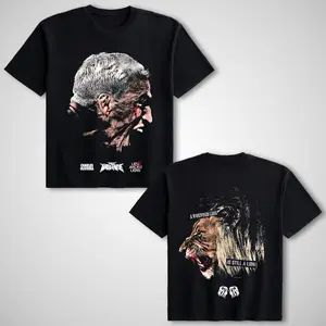 CHARLES OLIVEIRA Lion Among Lions Premium TEE, Boxing T-shirt, Boxer Tee, Sports Shirt, UFC Shirt, Workout T-shirt, Gift for Him Gift For Her Hoodie Sweatshirt Crewneck Cotton Menswear Top Clothing Streetwear