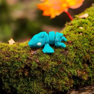Mini tiny pterodactyl dinosaur 3D printed figure decoration
