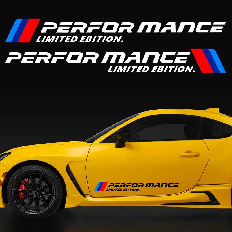 27.5x2.9 inch vinyl decal personalized car reflective sticker "Tricolor" door decal 27.5x2.9 inch vinyl decal personalized car reflective sticker "Tricolor" door decal