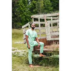 Mint Green Kaftan Lineage Set